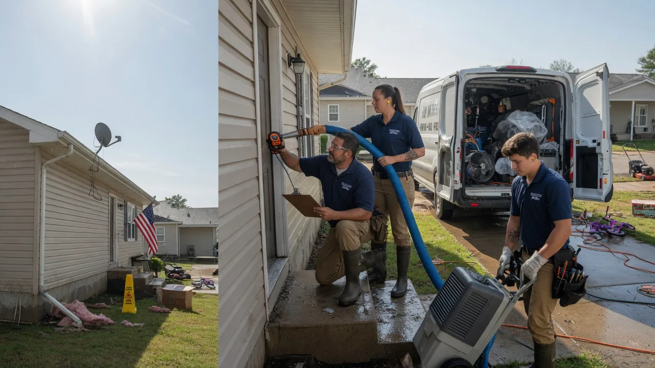 Ceiling Water Damage Restoration in Okarche, OK near me