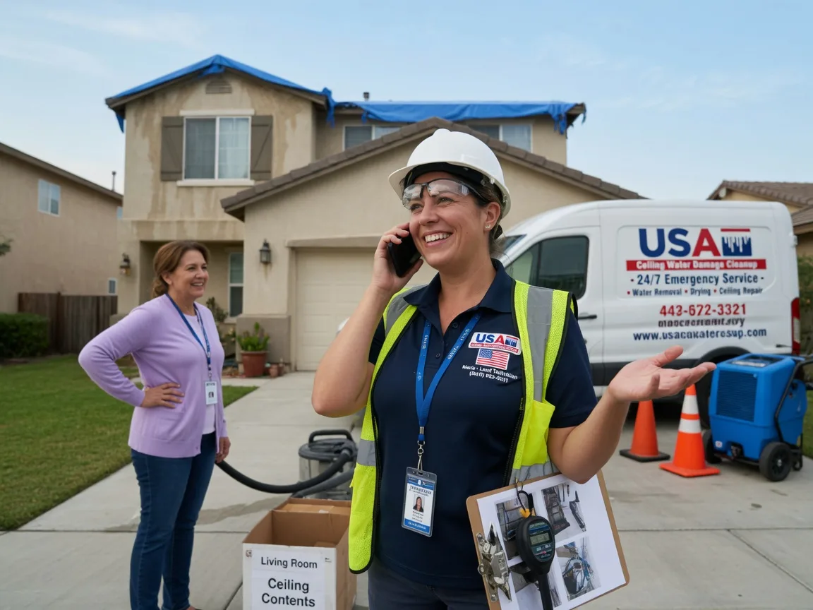 Ceiling Water Damage Restoration Okarche, OK FAQs
