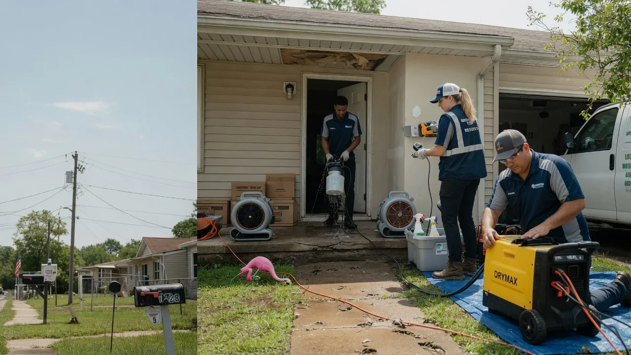 Storm Damage Water Removal in Okarche, OK near me